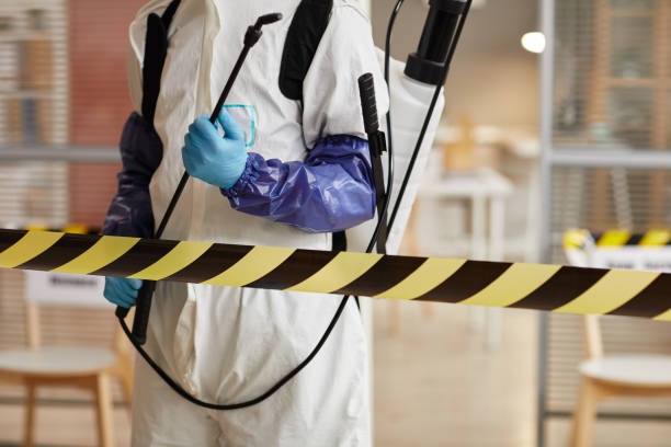 Professional Biohazard technician working in Camden, OH